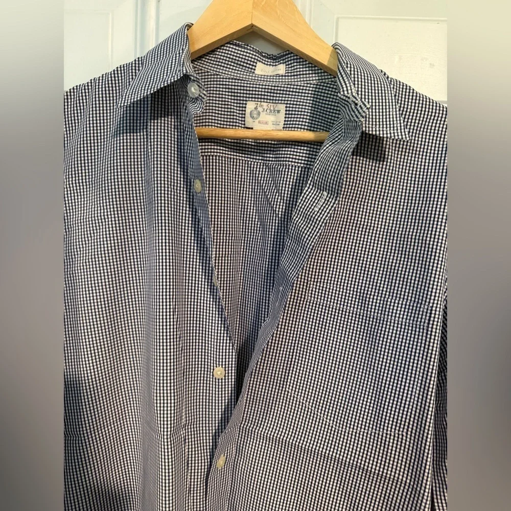 J. Crew Blue Casual Button Down Shirt